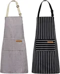 Our adjustable cooking aprons are not only suitable for women and men, cute design also suitable for all kinds of activities : doing chores, barbecue, cutting flowers, art creation, home cooking, DIY, etc, elegant and generous.